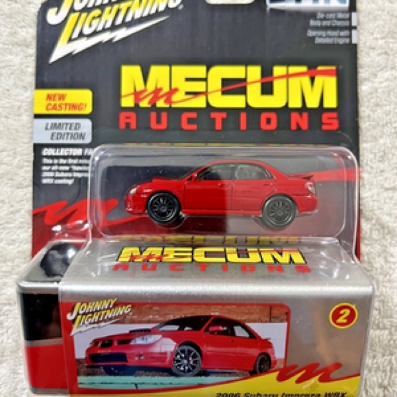 Other - Johnny Lightning Red Die-Cast Car